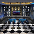 night club modular lounge nail bar sofa furniture